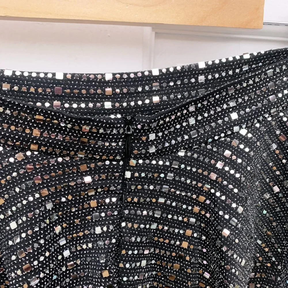 ☀️2/$20 Beulah Style Tiered Sequin Skirt